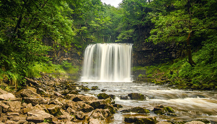 cool waterfall